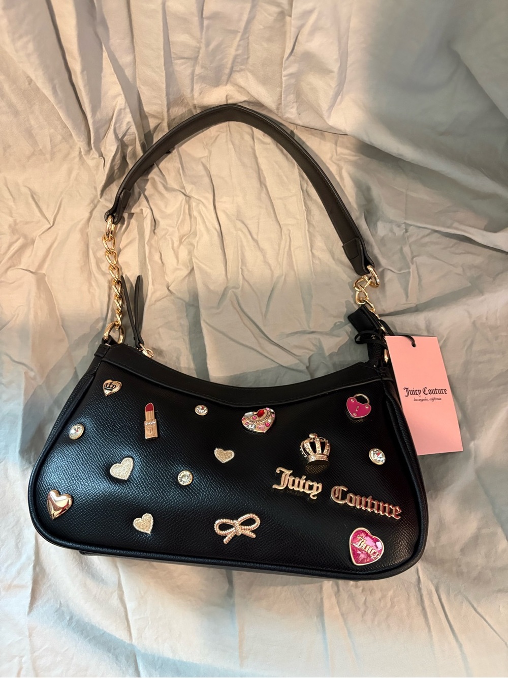 Juicy Couture Turn on the Charm Shoulder Bag NWT